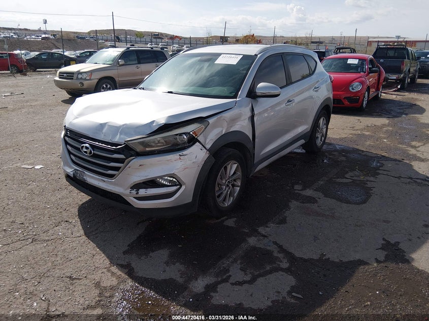 2018 Hyundai Tucson VIN KM8J3CA49JU606644 IAAI salvage auction — FRONT & REAR, Wait Title, sold $2,800 on 2026-07-20 (photo 2)