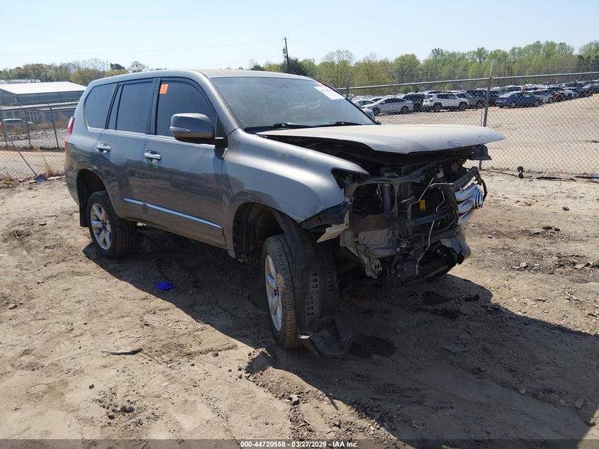 2013 Lexus Gx VIN JTJBM7FXXD5062540 IAAI salvage auction — FRONT END, Salvage (South Carolina), sold $5,950 on 2026-07-07 (photo 1)