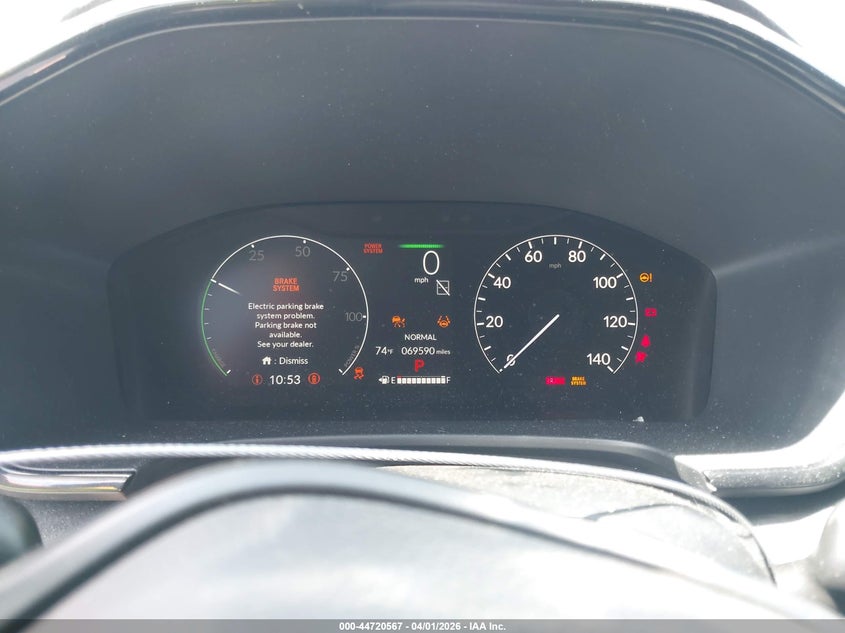 2023 Honda Cr-v VIN 7FARS6H55PE040949 IAAI salvage auction — ALL OVER, Wait Title, sold $5,400 on 2026-07-14 (photo 7)