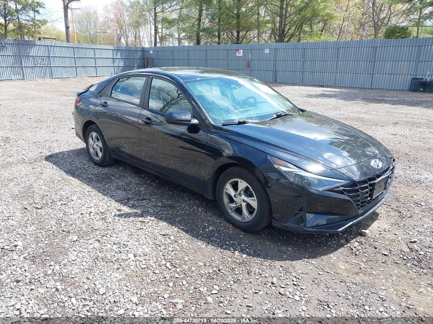 2021 Hyundai Elantra VIN KMHLL4AG4MU173179 IAAI salvage auction — FRONT & REAR, Salvage Title, sold $3,300 on 2026-07-13 (photo 1)
