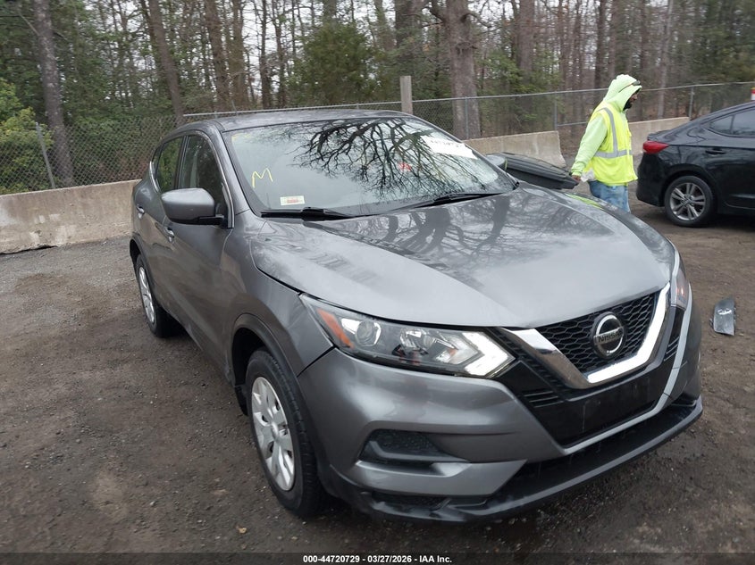 2020 Nissan Rogue VIN JN1BJ1CW6LW368411 IAAI salvage auction — REAR END, Wait Title, sold $2,250 on 2026-07-15 (photo 1)