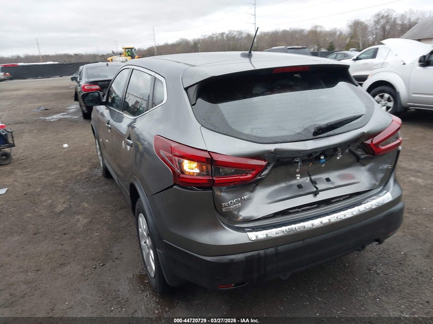 2020 Nissan Rogue VIN JN1BJ1CW6LW368411 IAAI salvage auction — REAR END, Wait Title, sold $2,250 on 2026-07-15 (photo 3)