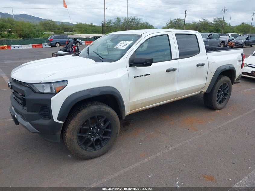 2023 Chevrolet Colorado VIN 1GCPTEEK4P1198597 IAAI salvage auction — WATER/FLOOD, Salvage (Hawaii), sold $8,150 on 2026-07-28 (photo 2)