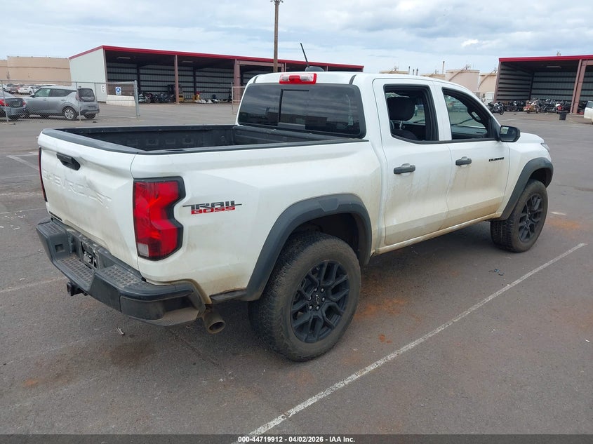 2023 Chevrolet Colorado VIN 1GCPTEEK4P1198597 IAAI salvage auction — WATER/FLOOD, Salvage (Hawaii), sold $8,150 on 2026-07-28 (photo 4)