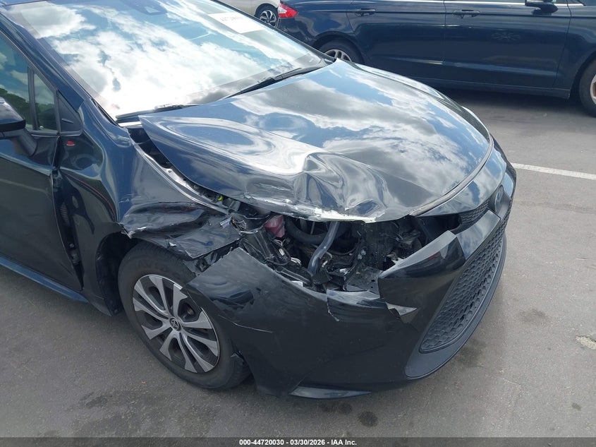 2022 Toyota Corolla VIN JTDEAMDEXNJ046551 IAAI salvage auction — FRONT END, Wait Title, sold $25 on 2026-07-22 (photo 6)