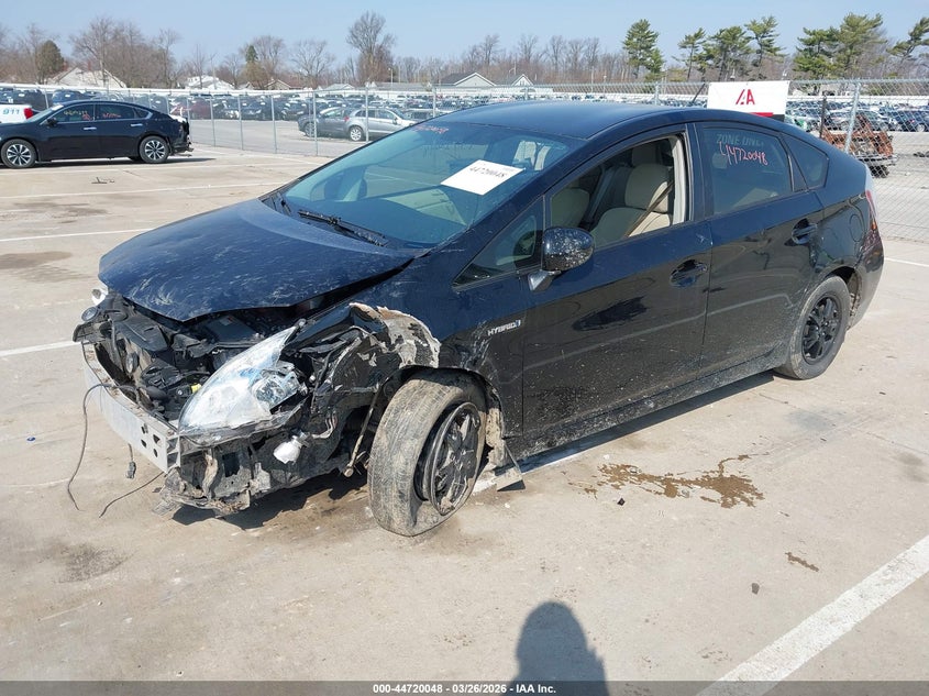 2011 Toyota Prius VIN JTDKN3DU4B5315978 IAAI salvage auction — LEFT FRONT, Clear (Indiana), sold $675 on 2026-07-17 (photo 2)