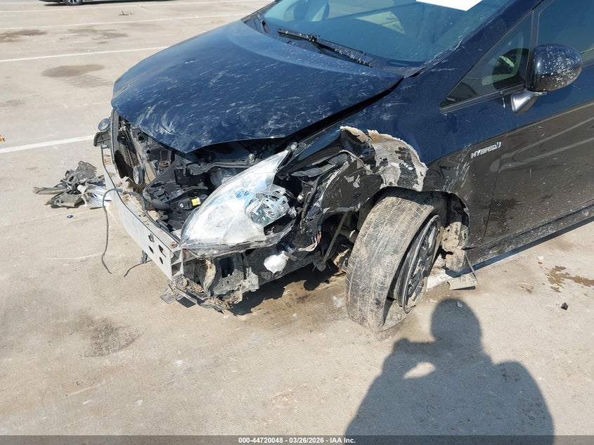 2011 Toyota Prius VIN JTDKN3DU4B5315978 IAAI salvage auction — LEFT FRONT, Clear (Indiana), sold $675 on 2026-07-17 (photo 6)