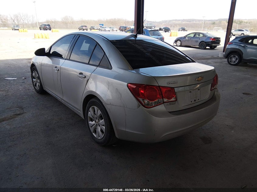 2014 Chevrolet Cruze VIN 1G1PA5SH1E7418263 IAAI salvage auction — FRONT END, Wait Title, sold $525 on 2026-07-09 (photo 3)