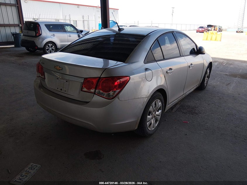 2014 Chevrolet Cruze VIN 1G1PA5SH1E7418263 IAAI salvage auction — FRONT END, Wait Title, sold $525 on 2026-07-09 (photo 4)
