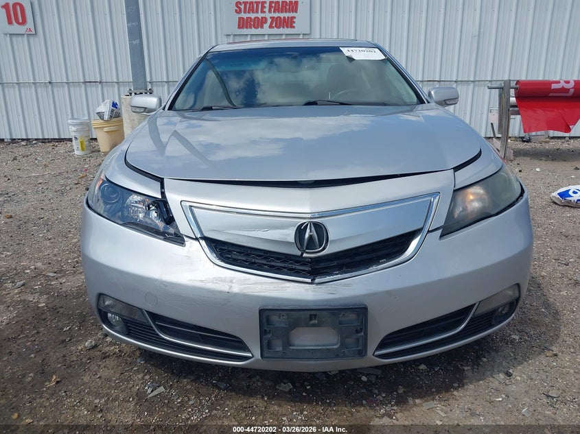 2012 Acura Tl VIN 19UUA8F55CA020969 IAAI salvage auction — FRONT END, Original (Texas), sold $1,800 on 2026-07-09 (photo 6)