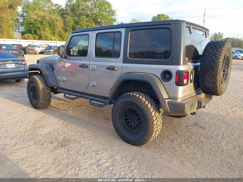 2020 Jeep Wrangler / VIN 1C4HJXDN8LW204691 IAAI salvage auction — RIGHT SIDE, Original (Texas), sold $11,950 on 2026-07-30 (photo 3)
