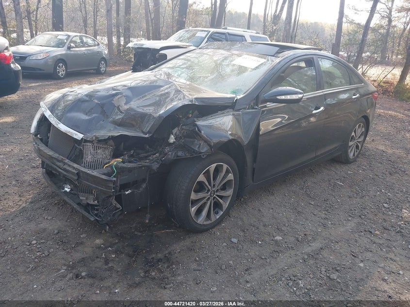 2013 Hyundai Sonata VIN 5NPEC4AB0DH717124 IAAI salvage auction — FRONT END, Clear (Virginia), sold $25 on 2026-07-28 (photo 2)
