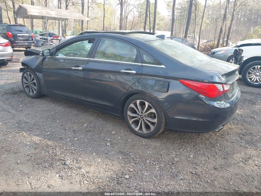 2013 Hyundai Sonata VIN 5NPEC4AB0DH717124 IAAI salvage auction — FRONT END, Clear (Virginia), sold $25 on 2026-07-28 (photo 3)