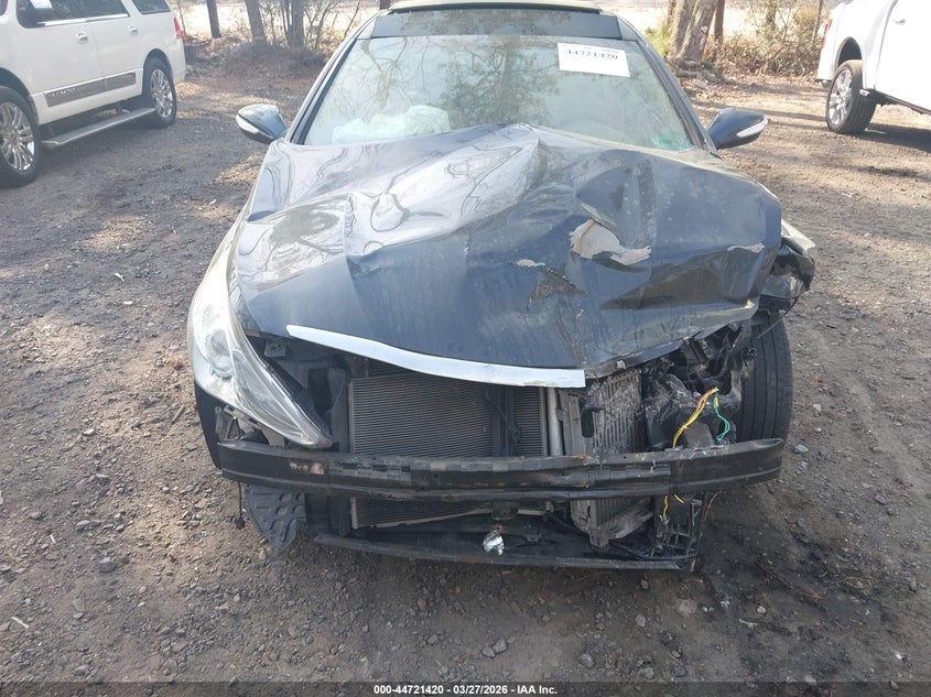 2013 Hyundai Sonata VIN 5NPEC4AB0DH717124 IAAI salvage auction — FRONT END, Clear (Virginia), sold $25 on 2026-07-28 (photo 6)