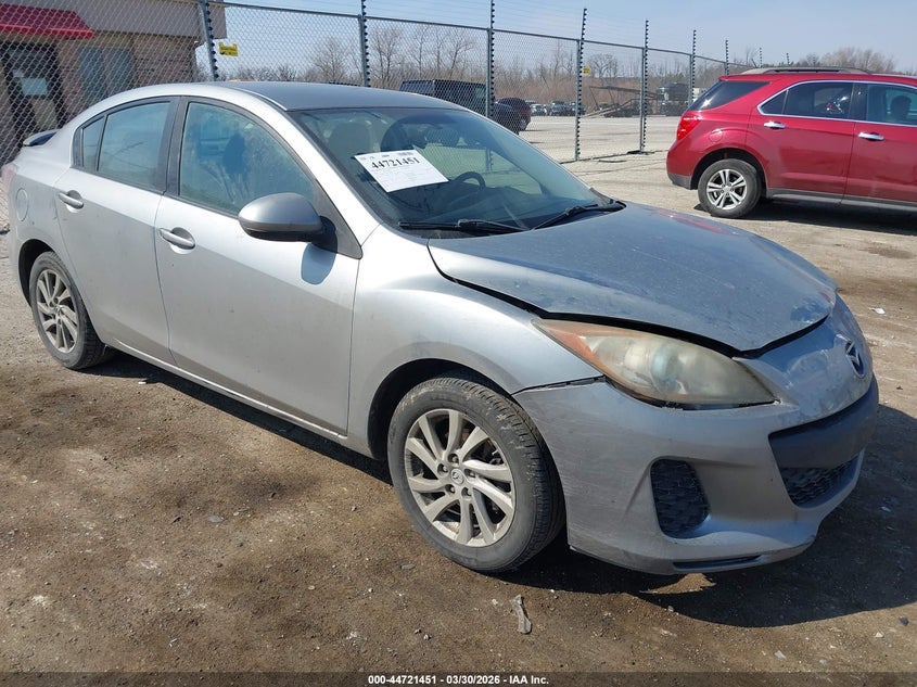2012 Mazda 3 VIN JM1BL1V79C1654859 IAAI salvage auction — FRONT END, Wait Title, sold $675 on 2026-07-07 (photo 1)