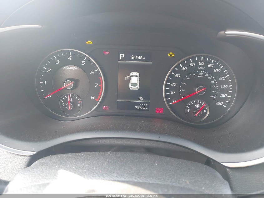 2022 Kia Stinger VIN KNAE35LDXN6103419 IAAI salvage auction — FRONT END, Wait Title, sold $5,700 on 2026-07-22 (photo 7)