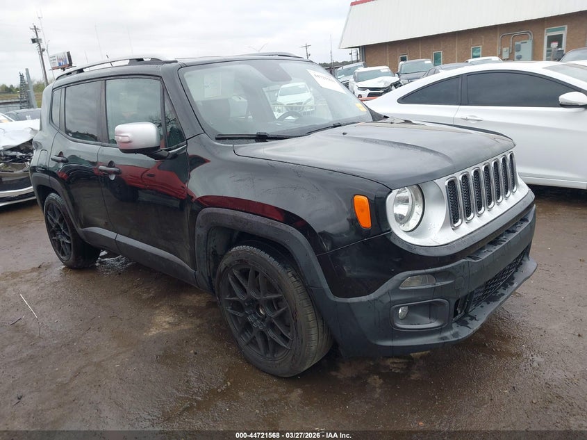 2015 Jeep Renegade VIN ZACCJADT4FPC14738 IAAI salvage auction — UNDERCARRIAGE, Wait Title, sold $1,475 on 2026-08-05 (photo 1)