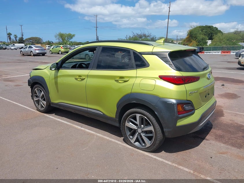 2019 Hyundai Kona VIN KM8K5CA51KU390667 IAAI salvage auction — FRONT END, Wait Title, sold $25 on 2026-07-10 (photo 3)