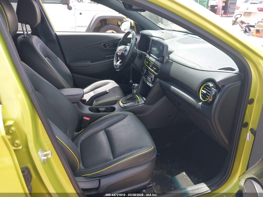 2019 Hyundai Kona VIN KM8K5CA51KU390667 IAAI salvage auction — FRONT END, Wait Title, sold $25 on 2026-07-10 (photo 5)