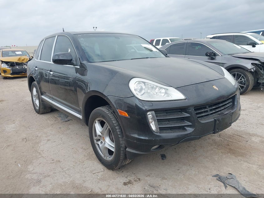 2009 Porsche Cayenne VIN WP1AA29P49LA04625 IAAI salvage auction — LEFT SIDE, Salvage (Texas), sold $400 on 2026-07-29 (photo 1)