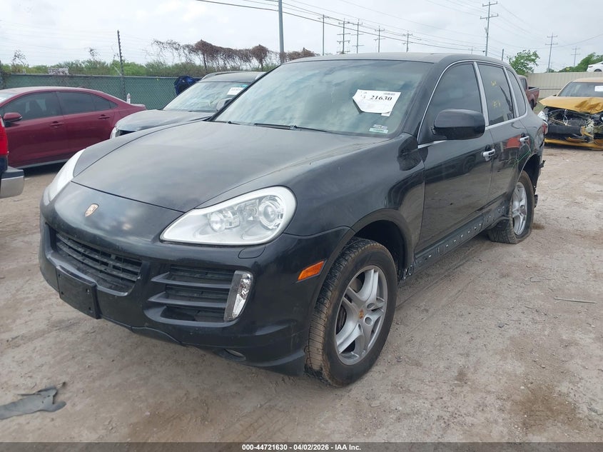 2009 Porsche Cayenne VIN WP1AA29P49LA04625 IAAI salvage auction — LEFT SIDE, Salvage (Texas), sold $400 on 2026-07-29 (photo 2)