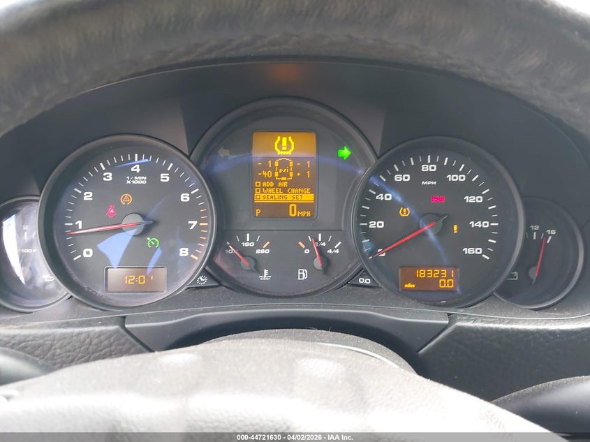 2009 Porsche Cayenne VIN WP1AA29P49LA04625 IAAI salvage auction — LEFT SIDE, Salvage (Texas), sold $400 on 2026-07-29 (photo 7)