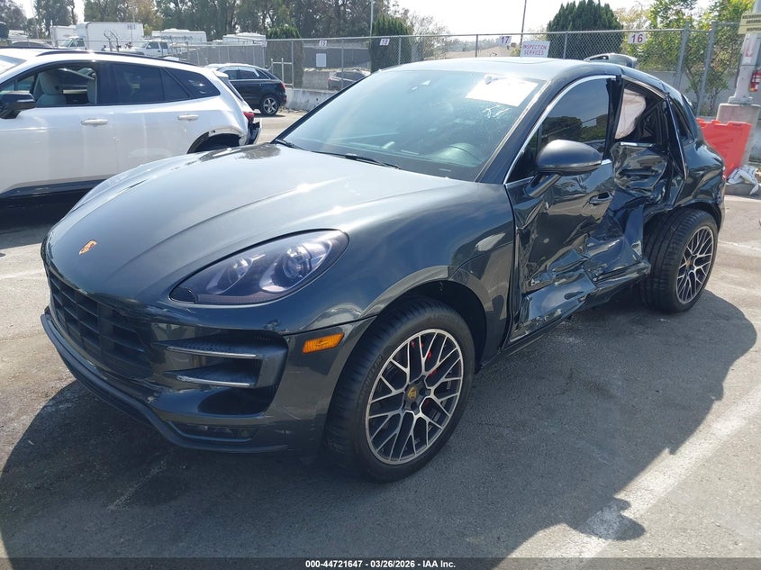 2017 Porsche Macan VIN WP1AF2A53HLB60455 IAAI salvage auction — LEFT SIDE, Salvage (California), sold $6,600 on 2026-08-02 (photo 2)