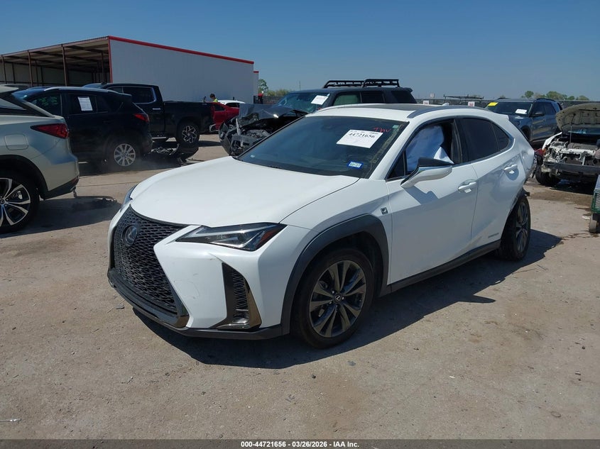 2019 Lexus Ux VIN JTHU9JBH6K2014846 IAAI salvage auction — REAR END, Wait Title, sold $7,500 on 2026-07-07 (photo 2)
