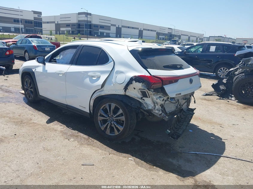 2019 Lexus Ux VIN JTHU9JBH6K2014846 IAAI salvage auction — REAR END, Wait Title, sold $7,500 on 2026-07-07 (photo 3)