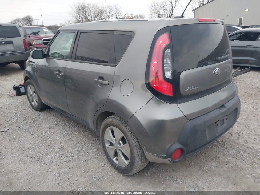 2016 Kia Soul VIN KNDJN2A27G7245171 IAAI salvage auction — FRONT END, Wait Title, sold $625 on 2026-07-15 (photo 3)
