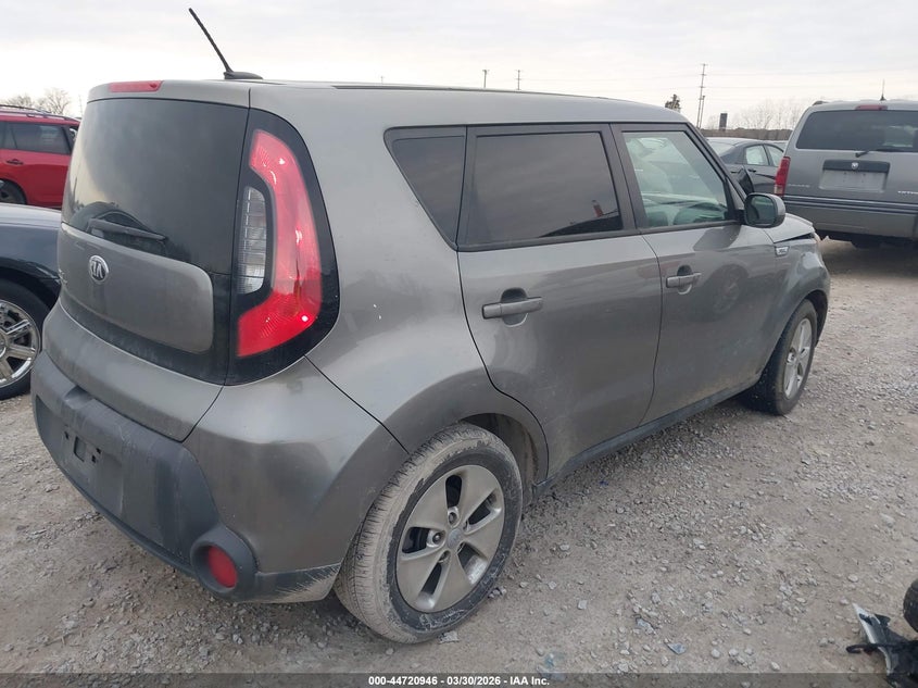 2016 Kia Soul VIN KNDJN2A27G7245171 IAAI salvage auction — FRONT END, Wait Title, sold $625 on 2026-07-15 (photo 4)