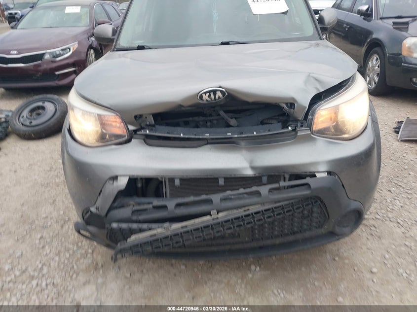 2016 Kia Soul VIN KNDJN2A27G7245171 IAAI salvage auction — FRONT END, Wait Title, sold $625 on 2026-07-15 (photo 6)
