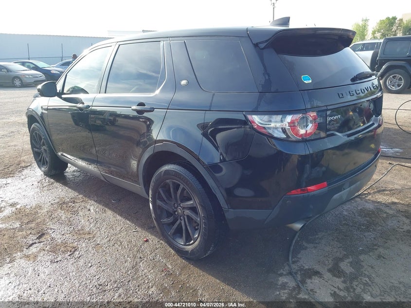 2018 Land rover Discovery sport VIN SALCP2RXXJH759917 IAAI salvage auction — FRONT END, Clear (Oklahoma), sold $2,550 on 2026-07-29 (photo 3)