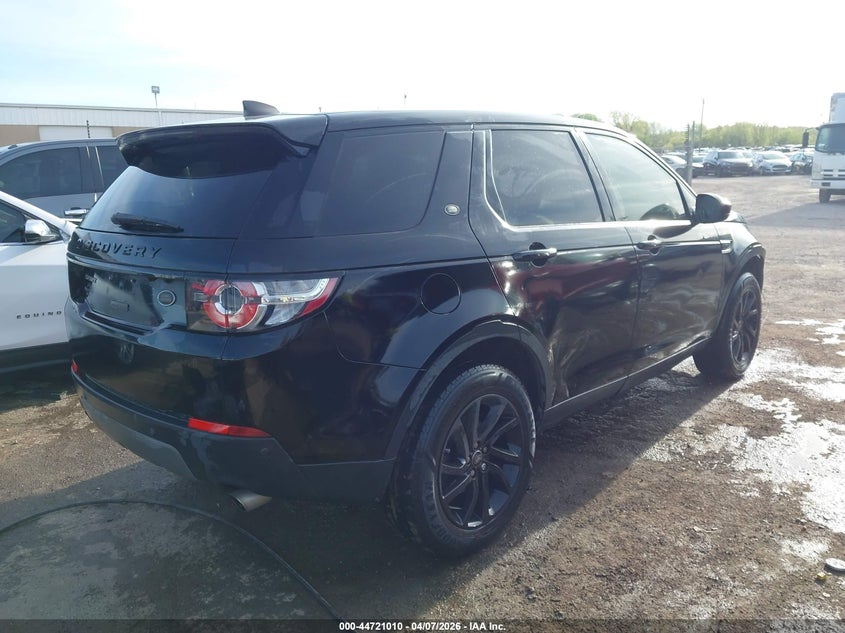 2018 Land rover Discovery sport VIN SALCP2RXXJH759917 IAAI salvage auction — FRONT END, Clear (Oklahoma), sold $2,550 on 2026-07-29 (photo 4)