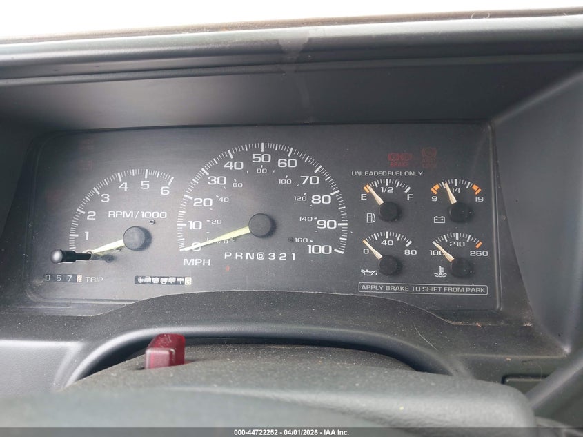 1998 Chevrolet C/k 2500 VIN 1GCGK29J1WE137539 IAAI salvage auction — LEFT & RIGHT, Salvage (California), sold $425 on 2026-07-09 (photo 7)