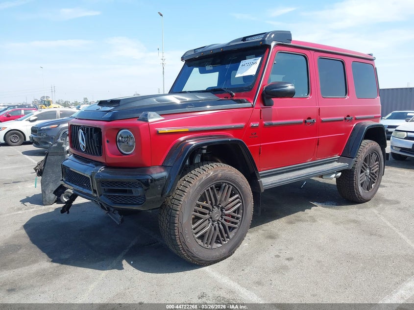 2023 Mercedes-benz G-klasse amg VIN W1NYC8AJ7PX461478 IAAI salvage auction — FRONT END, Salvage (California), sold $115,000 on 2026-07-30 (photo 2)