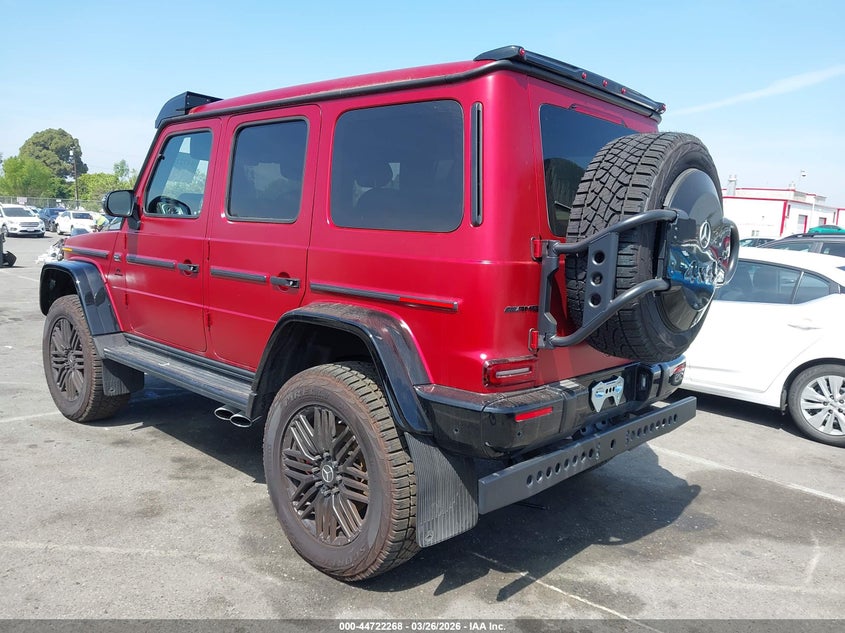 2023 Mercedes-benz G-klasse amg VIN W1NYC8AJ7PX461478 IAAI salvage auction — FRONT END, Salvage (California), sold $115,000 on 2026-07-30 (photo 3)