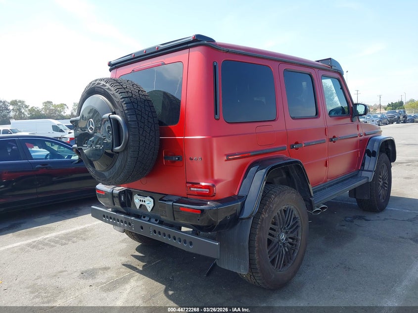 2023 Mercedes-benz G-klasse amg VIN W1NYC8AJ7PX461478 IAAI salvage auction — FRONT END, Salvage (California), sold $115,000 on 2026-07-30 (photo 4)