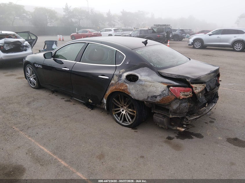 2018 Maserati Quattroporte VIN ZAM56YRA1J1281716 IAAI salvage auction — REAR END, Wait Title, sold $3,825 on 2026-07-06 (photo 3)
