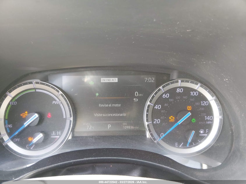 2022 Toyota Highlander VIN 5TDYARAHXNS513477 IAAI salvage auction — LEFT FRONT, Original (Texas), sold $11,000 on 2026-07-22 (photo 7)