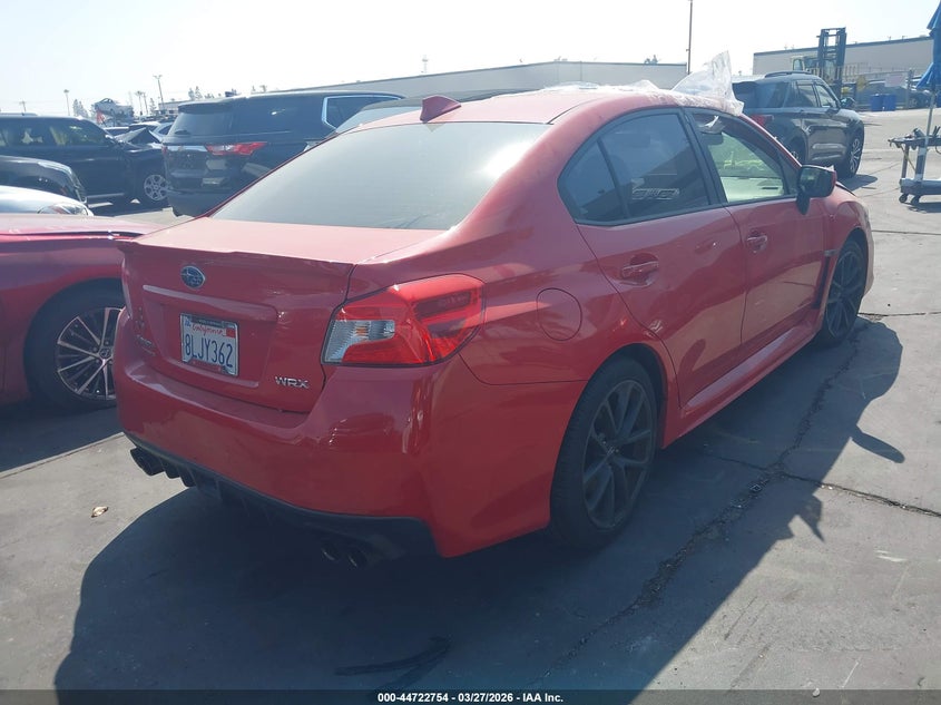 2019 Subaru Wrx VIN JF1VA1F69K8825887 IAAI salvage auction — LEFT FRONT, Wait Title, sold $4,500 on 2026-07-08 (photo 4)