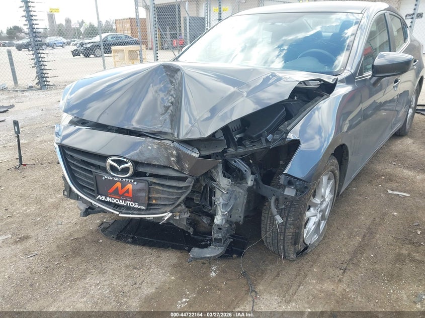 2016 Mazda 3 VIN JM1BM1U72G1335548 IAAI salvage auction — FRONT END, Wait Title, sold $375 on 2026-07-14 (photo 6)