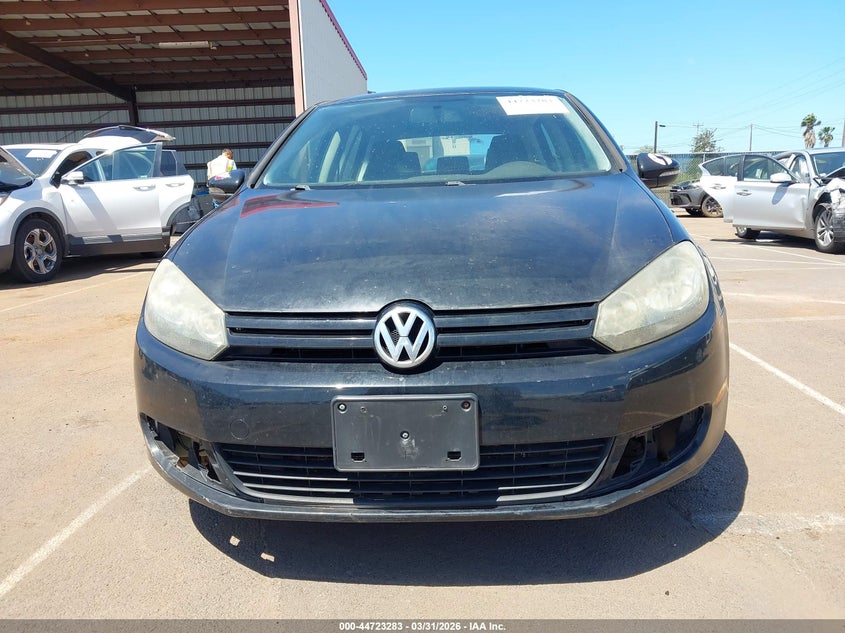 2012 Volkswagen Golf VIN WVWDB7AJ9CW344472 IAAI salvage auction — WATER/FLOOD, Salvage (Hawaii), sold $75 on 2026-08-04 (photo 6)