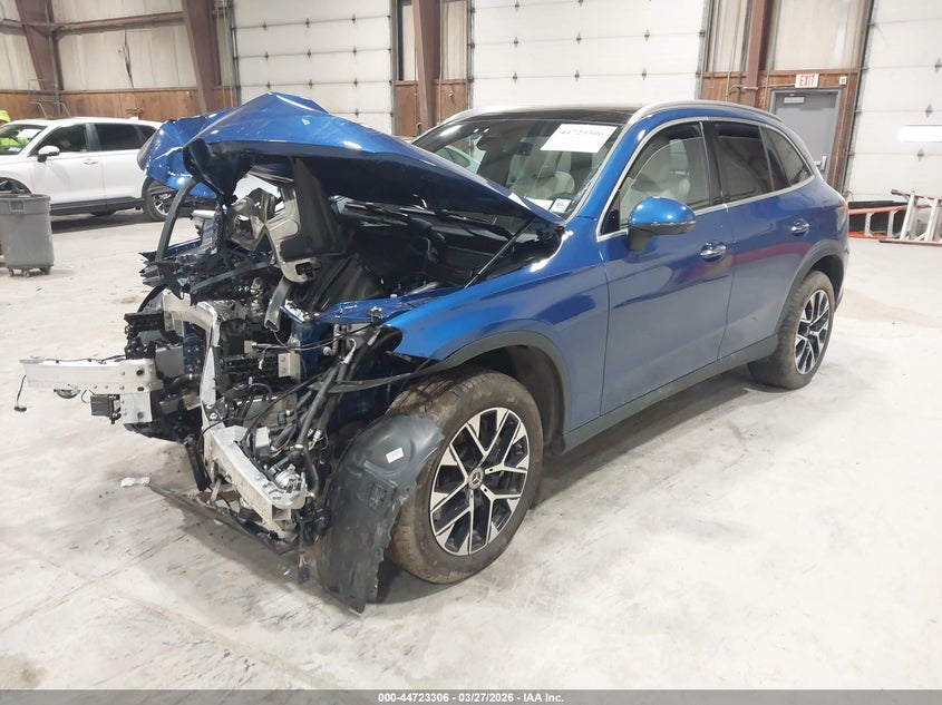 2026 Mercedes-benz Glc VIN W1NKM5GB3TF434893 IAAI salvage auction — FRONT END, Wait Title, sold $12,150 on 2026-07-20 (photo 2)