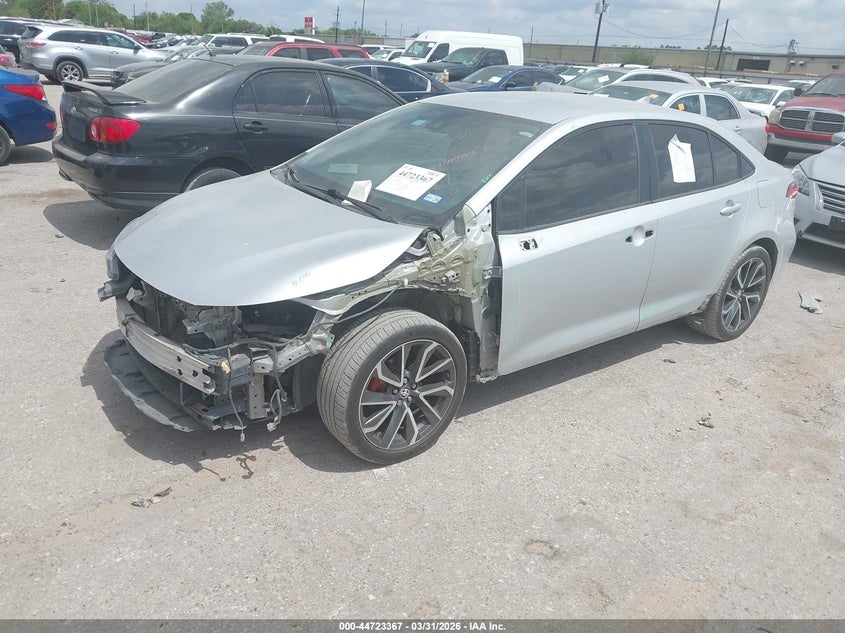 2020 Toyota Corolla VIN 5YFS4RCE6LP014276 IAAI salvage auction — LEFT FRONT, Wait Title, sold $3,850 on 2026-07-22 (photo 2)