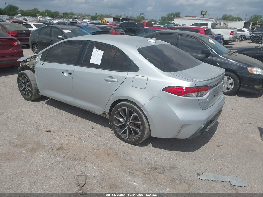 2020 Toyota Corolla VIN 5YFS4RCE6LP014276 IAAI salvage auction — LEFT FRONT, Wait Title, sold $3,850 on 2026-07-22 (photo 3)