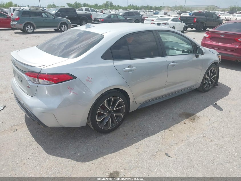 2020 Toyota Corolla VIN 5YFS4RCE6LP014276 IAAI salvage auction — LEFT FRONT, Wait Title, sold $3,850 on 2026-07-22 (photo 4)