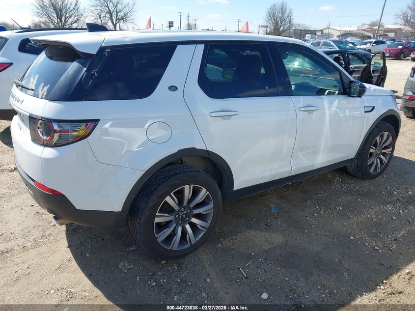 2018 Land rover Discovery sport VIN SALCT2RX9JH767664 IAAI salvage auction — HAIL, Salvage (Illinois), sold $3,075 on 2026-07-28 (photo 4)
