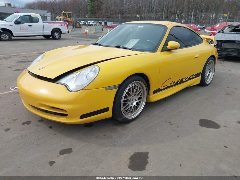 2002 Porsche 911 VIN WP0AA29962S620924 IAAI salvage auction — WATER/FLOOD, Salvage (Connecticut), sold $10,200 on 2026-07-30 (photo 2)