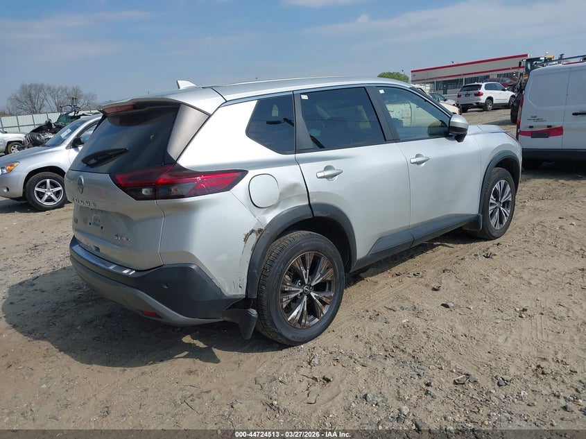 2023 Nissan Rogue VIN JN8BT3BB5PW473744 IAAI salvage auction — FRONT END, Wait Title, sold $6,500 on 2026-10-01 (photo 4)